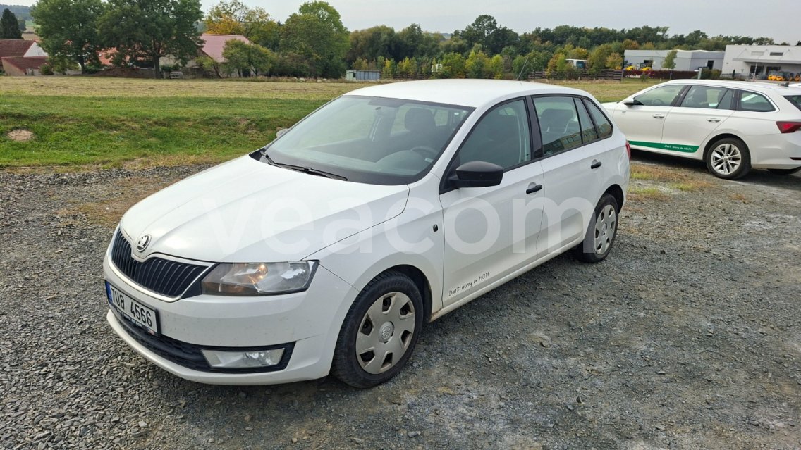 Online aukce: ŠKODA  RAPID 1.6TDI 66KW SPACEBACK