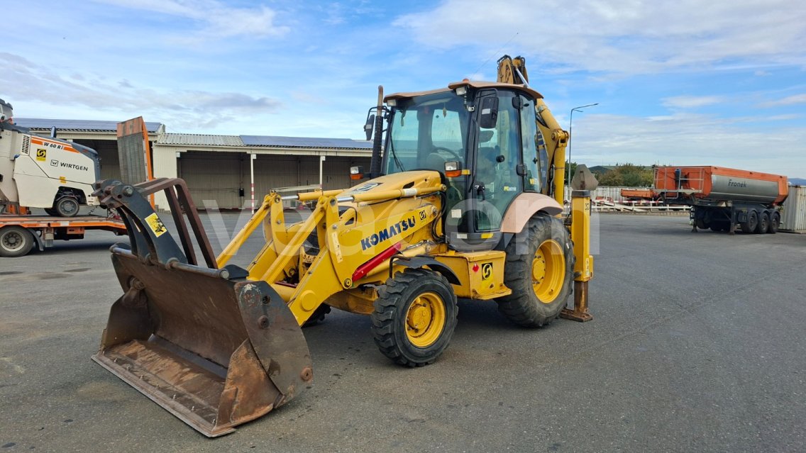 Online aukce: KOMATSU  WB 97 R-5EO