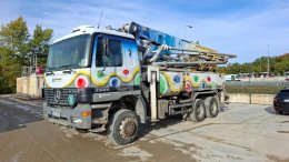 Online aukce: MB  ACTROS 3340 6X6 + SCHWING KVM 34