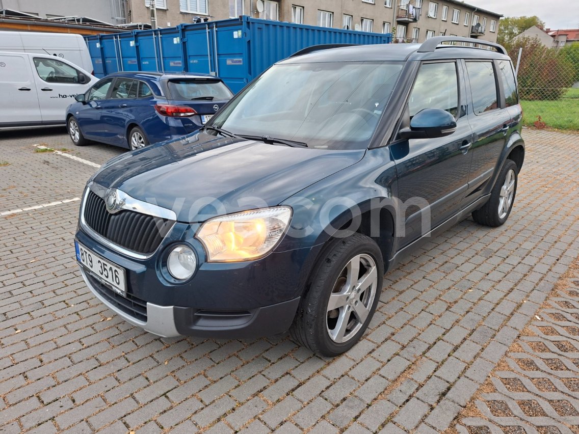 Online aukce: ŠKODA  YETI 2.0 TDI 81 KW 4X4
