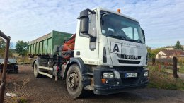 Online aukce: IVECO  EUROCARGO ML 180E25 + HR ATLAS 75.2