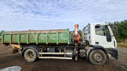 Online aukce: IVECO  EUROCARGO ML 180E25 + HR ATLAS 75.2