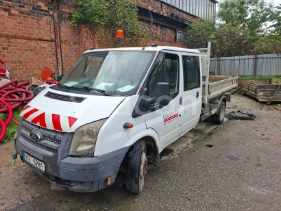 Online auction: FORD TRANSIT DOUBLECABIN 7MÍST SKLÁPĚČ
