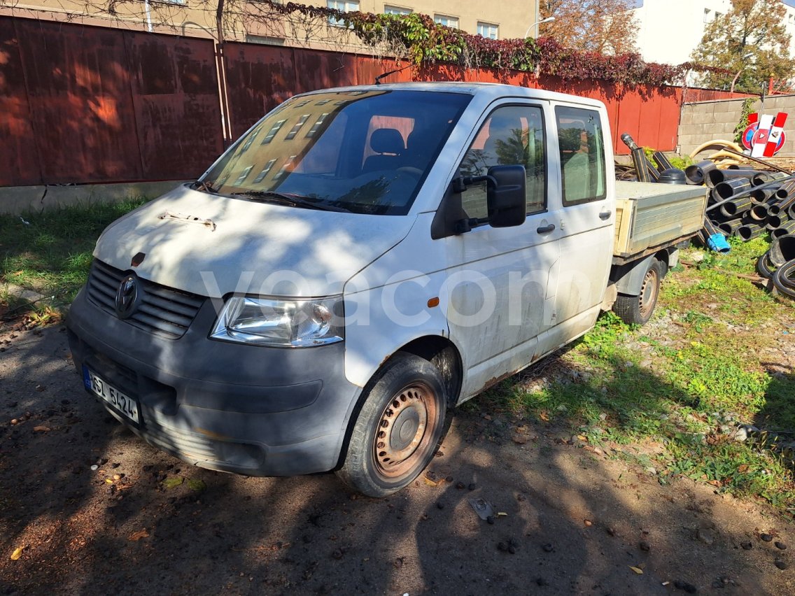 Online aukce: VOLKSWAGEN  TRANSPORTER 1.9TDI 77KW 6MÍST