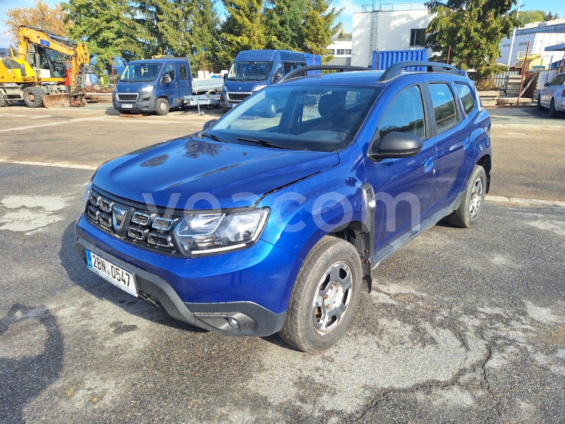 Online aukce: DACIA  DUSTER 1.5DCI 84KW 4WD
