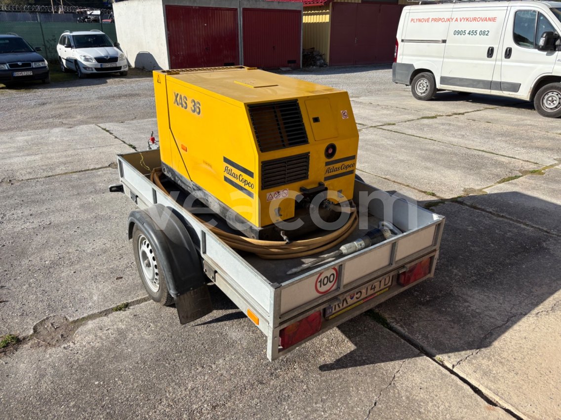 Online aukce:   ATLAS COPCO XAS 36 + WIOLA VIKI 1