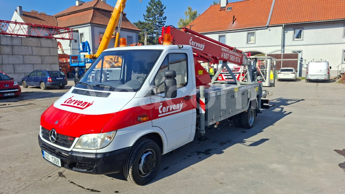 Online aukce: MB  SPRINTER 413 CDI + PRACOVNÍ PLOŠINA