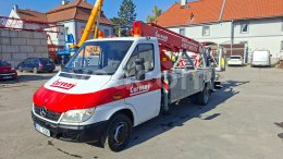 Online aukce: MB  SPRINTER 413 CDI + PRACOVNÍ PLOŠINA
