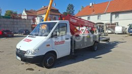 Online aukce: BOMBARD  SPRINTER 413 CDI + PRACOVNÍ PLOŠINA