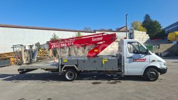 Online aukce: BOMBARD  SPRINTER 413 CDI + PRACOVNÍ PLOŠINA