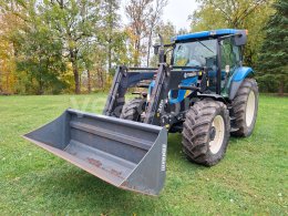 Online aukce: NEW HOLLAND  T 6020 + ČELNÍ NAKLADAČ