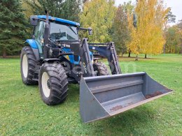 Online aukce: NEW HOLLAND  T 6020 + ČELNÍ NAKLADAČ