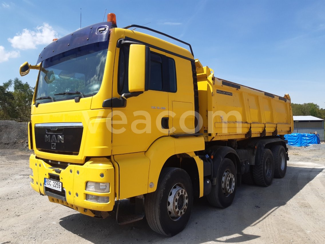 Online aukce: MAN  TGS 35.480 8x4 BB