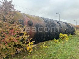 Online aukce:  100M³ PEVNÁ KOVOVÁ CISTERNA NA STARÝ OLEJ