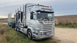 Online aukce: SCANIA  R 580 V8 6X4 + HR PALFINGER EPSILON M120Z79 + DOLL A135