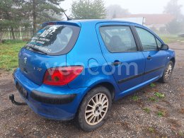 Online aukce: PEUGEOT  307 1.6 80KW