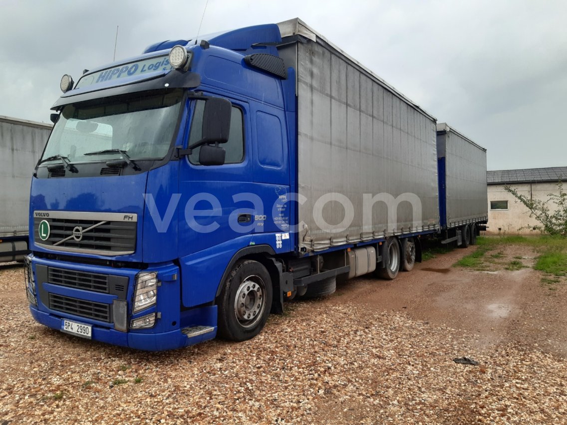 Online árverés: VOLVO  FH13 500 62 R + SCHWARZMÜLLER TPA 2/E