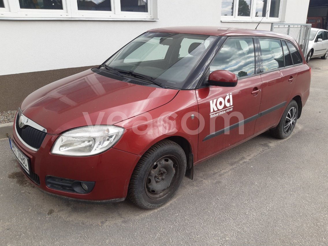 Online auction: ŠKODA Fabia 