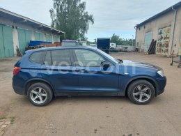 Online auction: BMW X3 2.0 xd