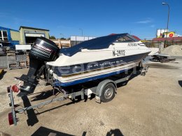 Online auction:   BAYLINER 1702 LS + MERCURY 100HP + PONGRATZ PBA 1000