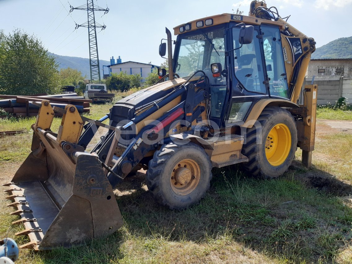 Online auction: CATERPILLAR  428 D