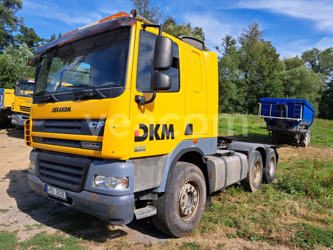 Online árverés: DAF  CF 85.510 6x4