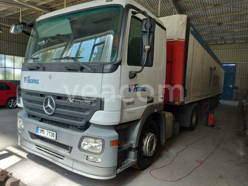 Online aukce: MERCEDES-BENZ  ACTROS 1841 LS + PANAV NV 35