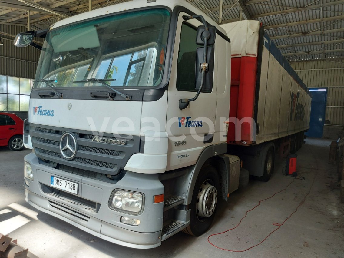 Online aukce: MERCEDES-BENZ  ACTROS 1841 LS + PANAV NV 35