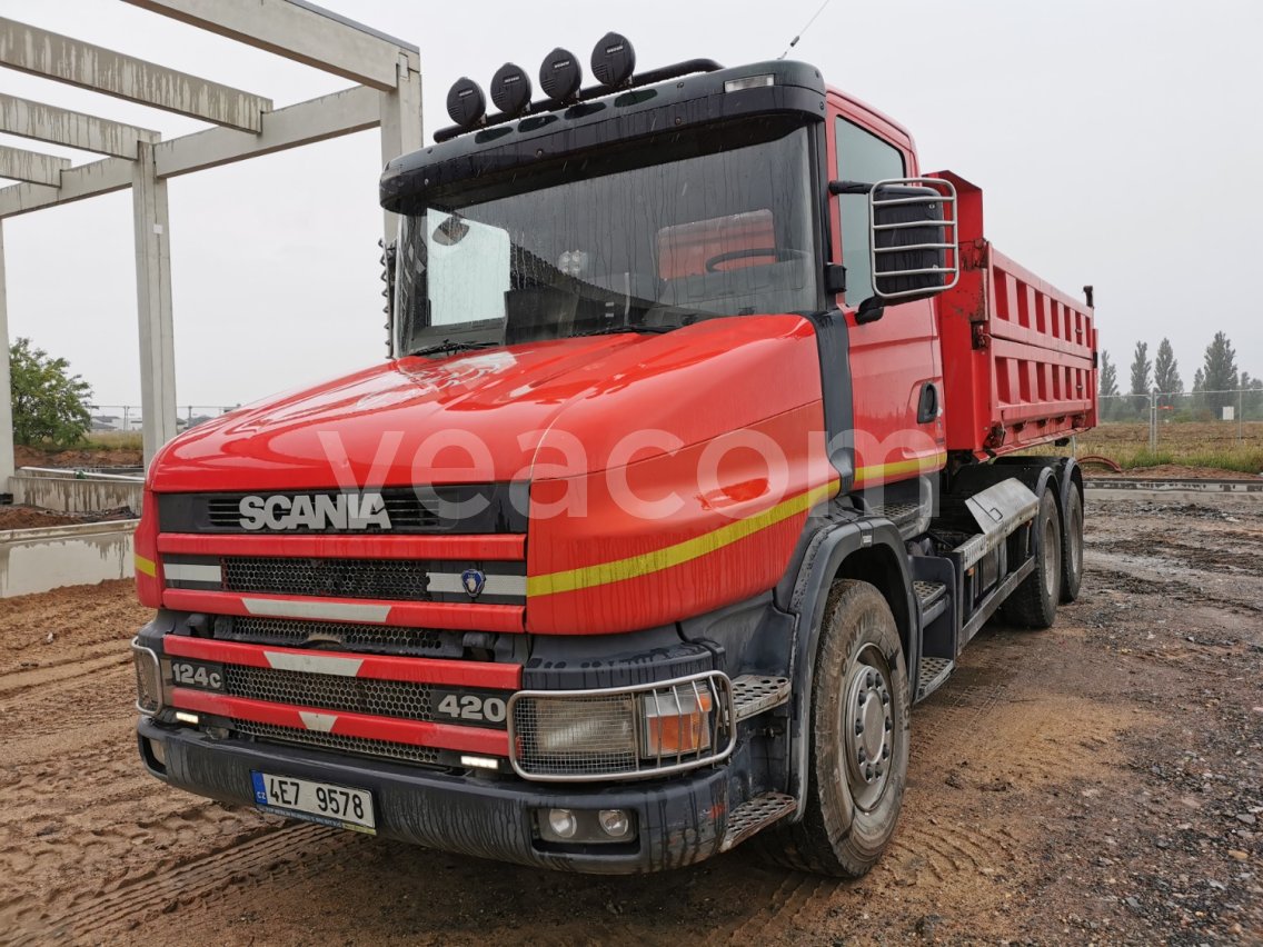 Aukcja internetowa: SCANIA  124C 6x4