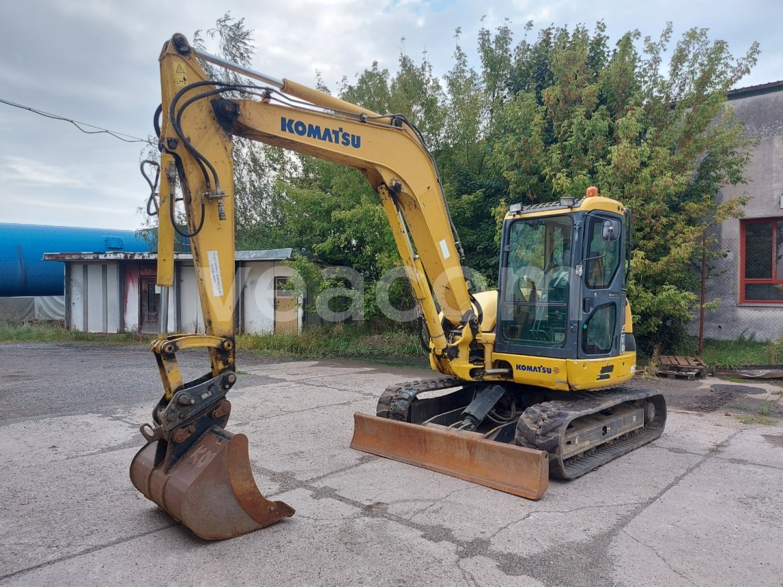 Online aukce: KOMATSU  PC 80 MR-3