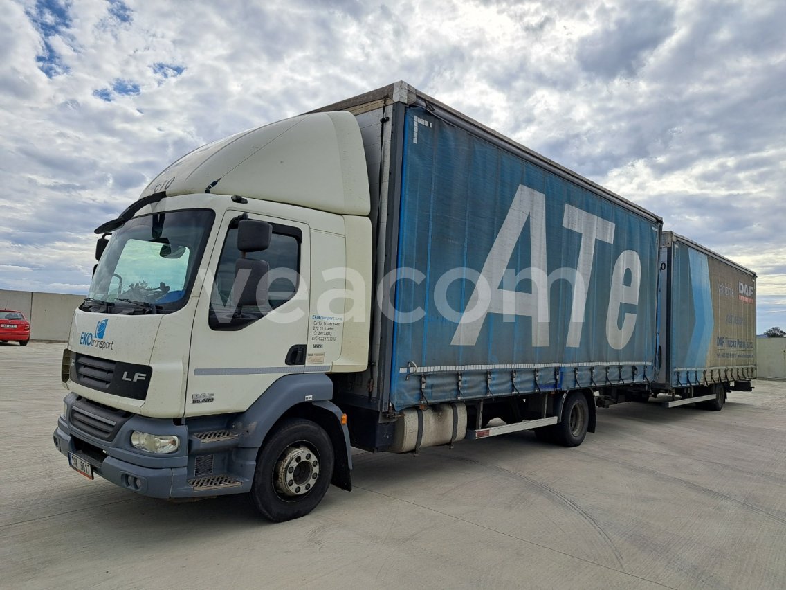 Online árverés: DAF  LF 55.280 + SVAN