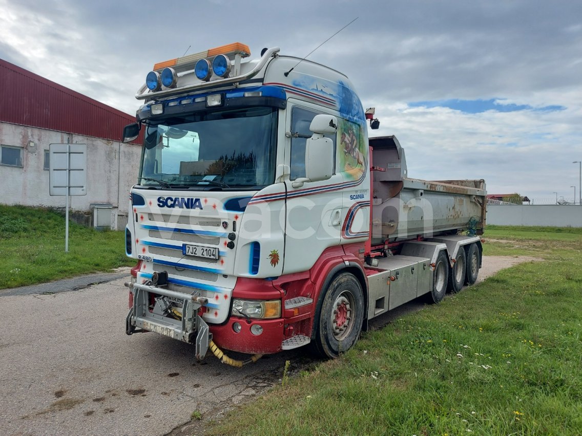 Online aukce: SCANIA  R 480 8x4