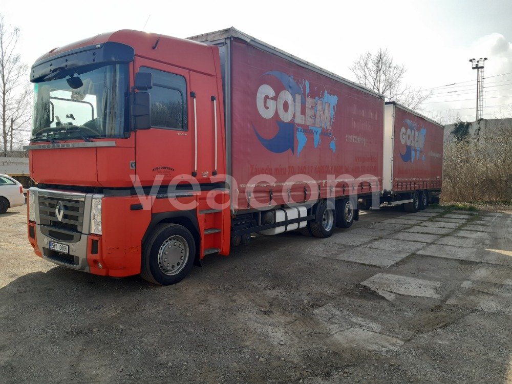 Online auction: RENAULT  Magnum 460 6x2 + Schwarzmüller TPA 2/E