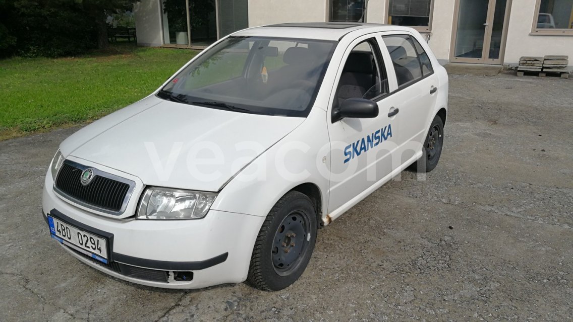 Online aukce: ŠKODA Fabia 