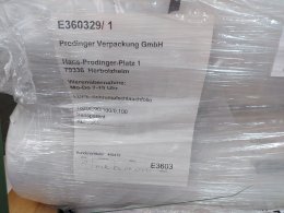 Online aukce:   Balící fólie LDPE