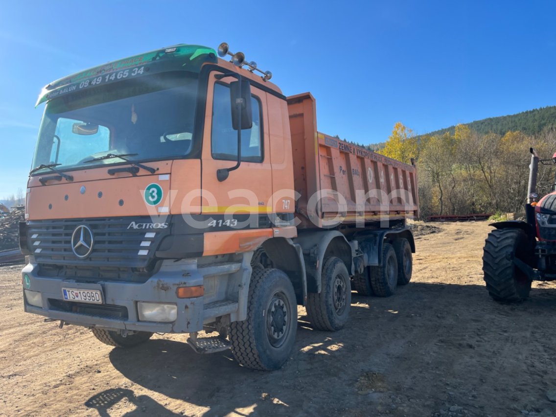 Online auction: MB  ACTROS 4143K 8x6