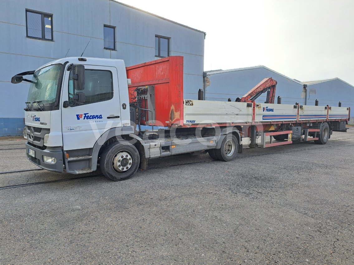 Online aukce: MERCEDES-BENZ  ATEGO 1329 + PANAV s HNJ