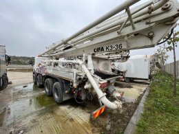 Online auction: SCANIA  P 124 400 8x4 + CIFA 36M