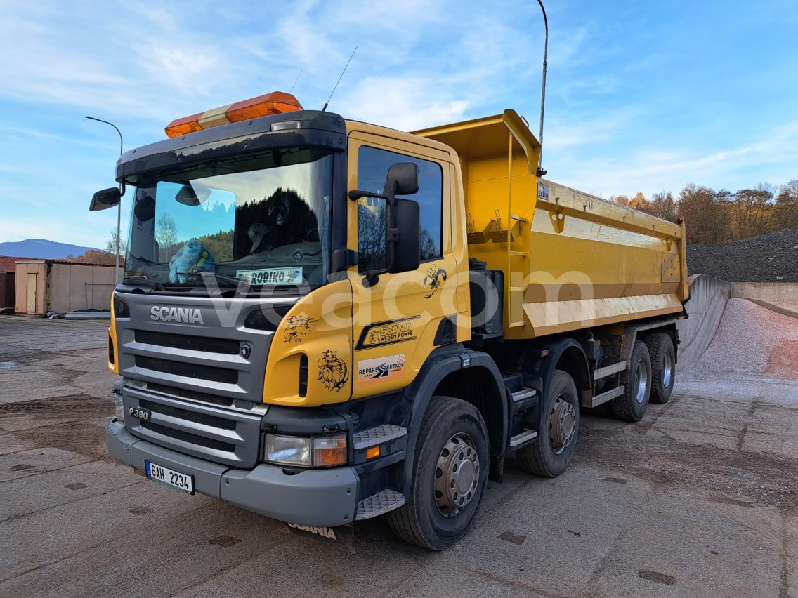 Online auction: SCANIA  P 380 CB 8x4