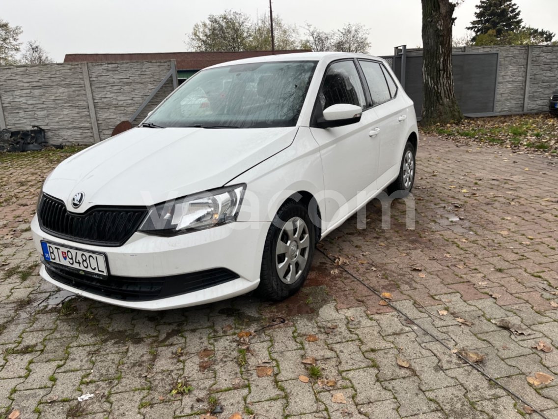 Інтернет-аукціон: ŠKODA Fabia 