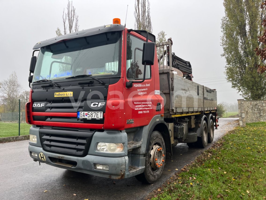 Online árverés: DAF  CF 85.380 6x4 + HR