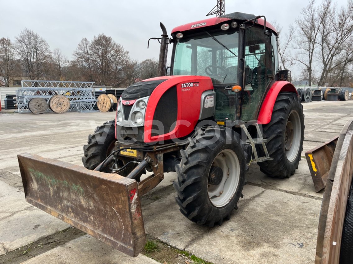 Online aukce: ZETOR  7441 PROXIMA  + TUN naviják