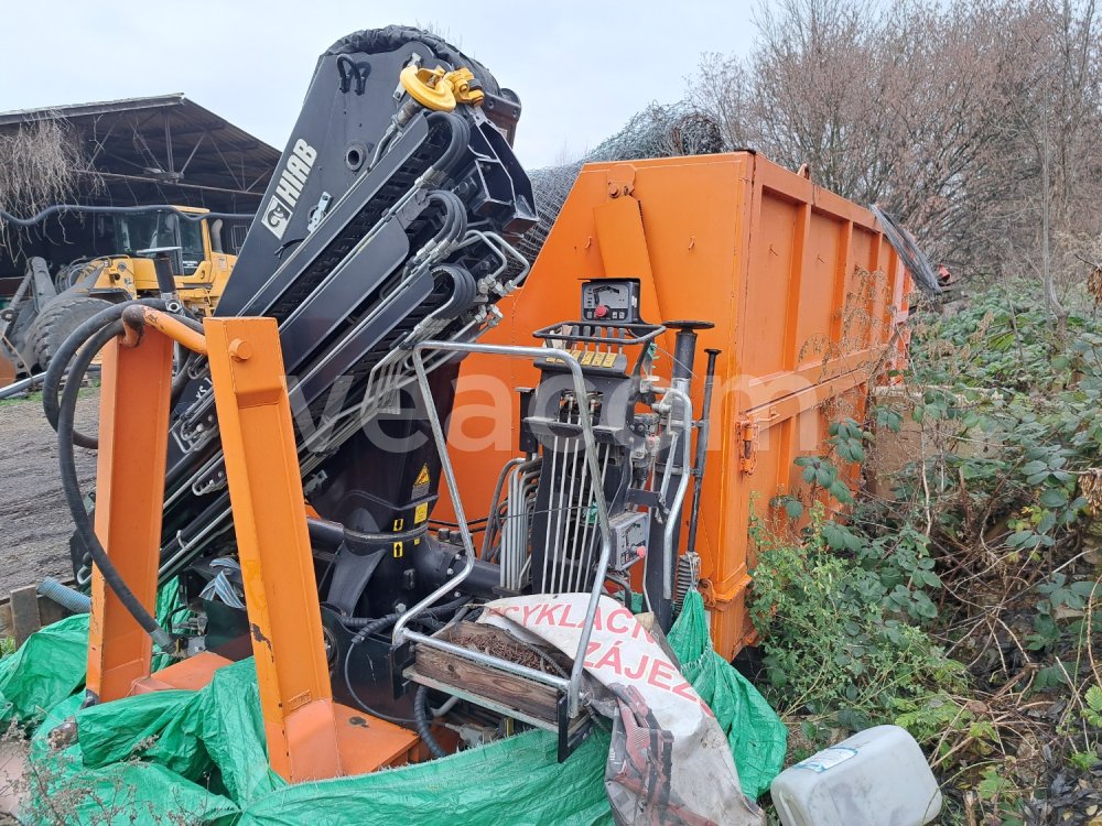 Online aukce:  HIAB 122E S-3 DUO + KONTEJNER