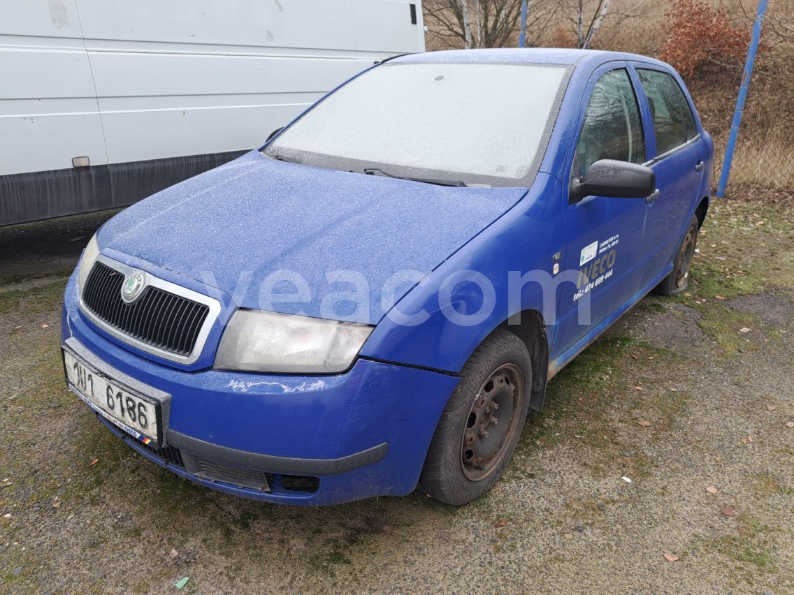 Online aukce: ŠKODA Fabia 