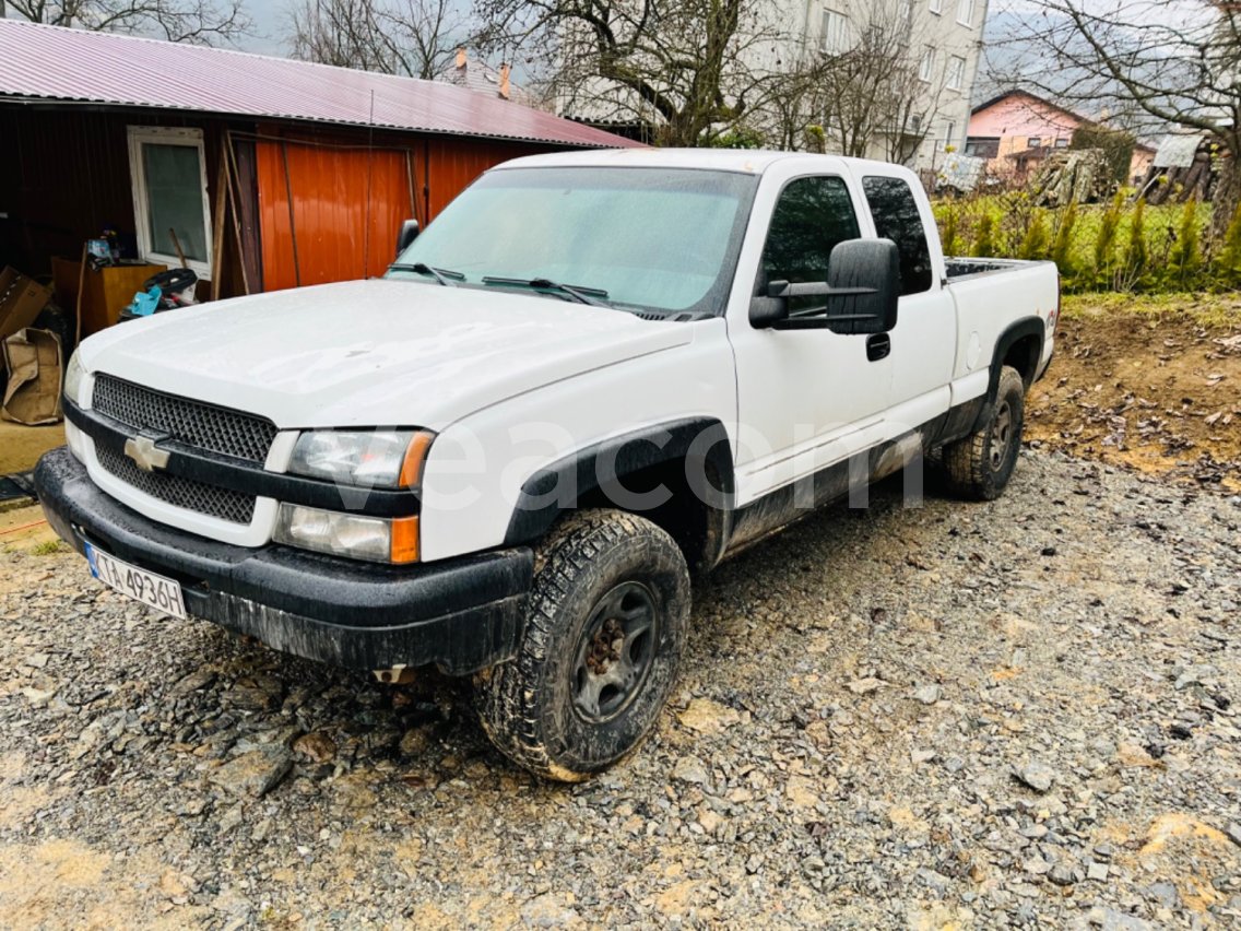 Online auction: CHEVROLET  SILVERADO