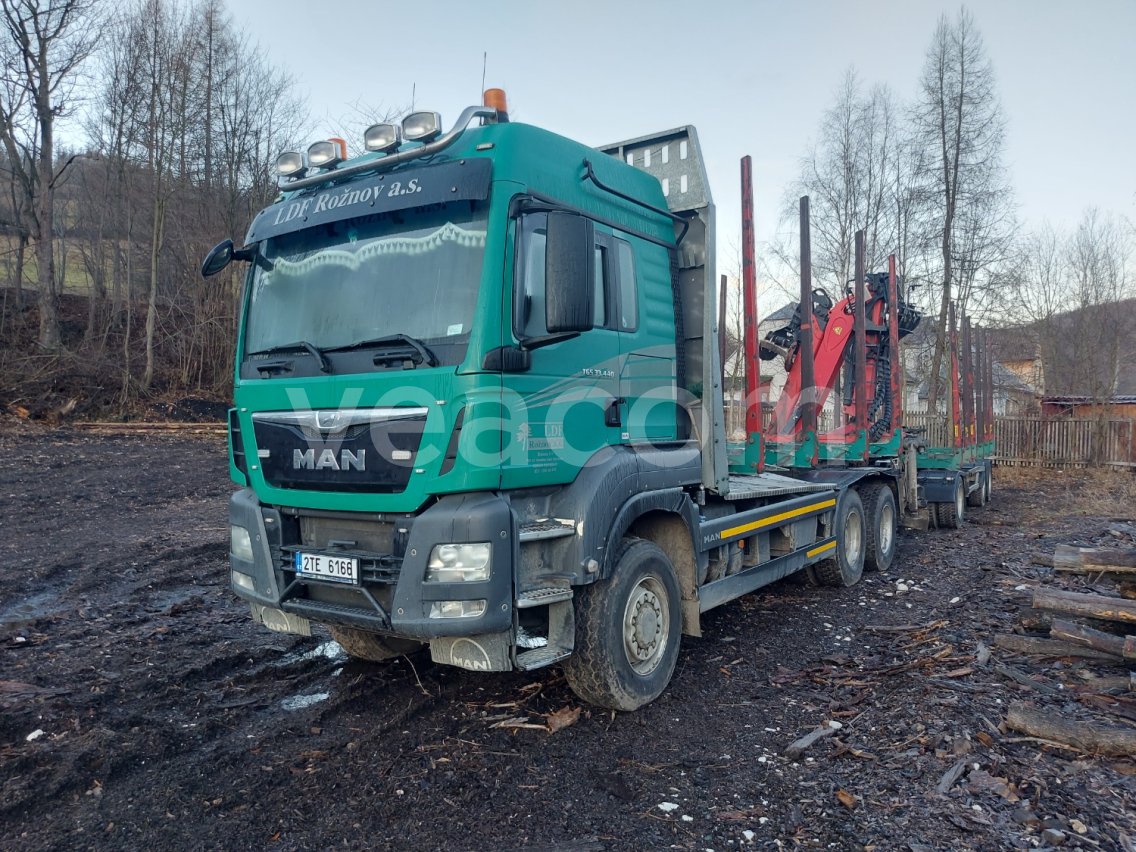 Online auction: MAN  TGS 33.440 6X6 + DOOL A 135