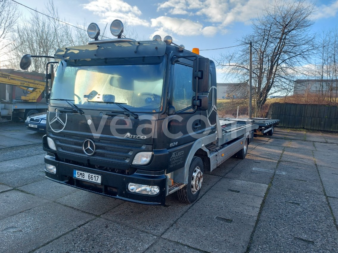 Online árverés: MERCEDES-BENZ  ATEGO 824 L + ŠICH TRAILER SITA