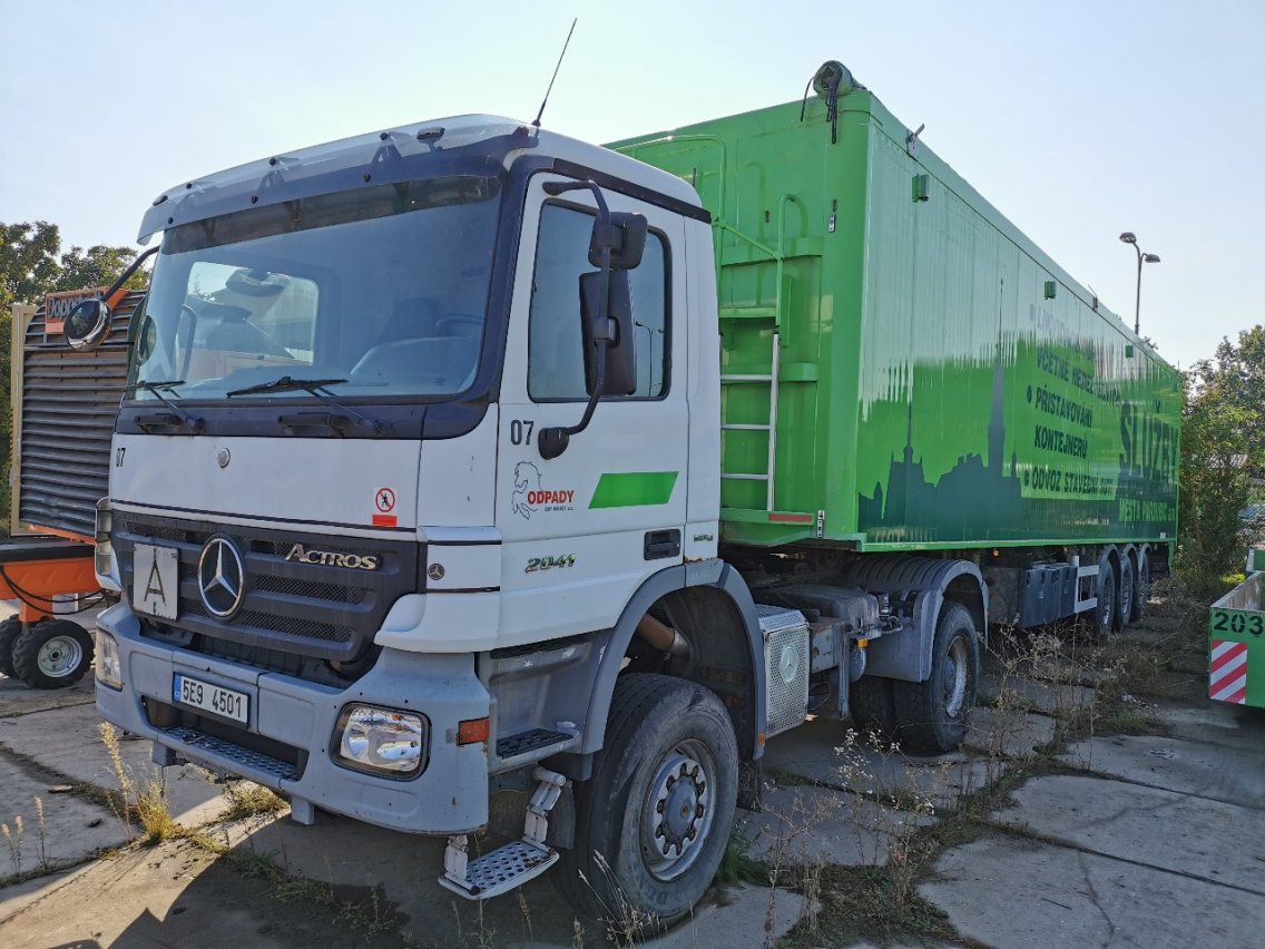 Online auction: MB  Actros 2041 AS 4x4 + SPA 3/E