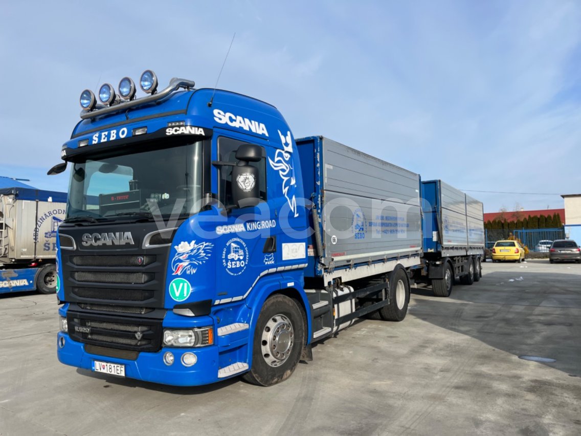 Online árverés:   SCANIA R520 + SCWARZMULLER M-SERIE