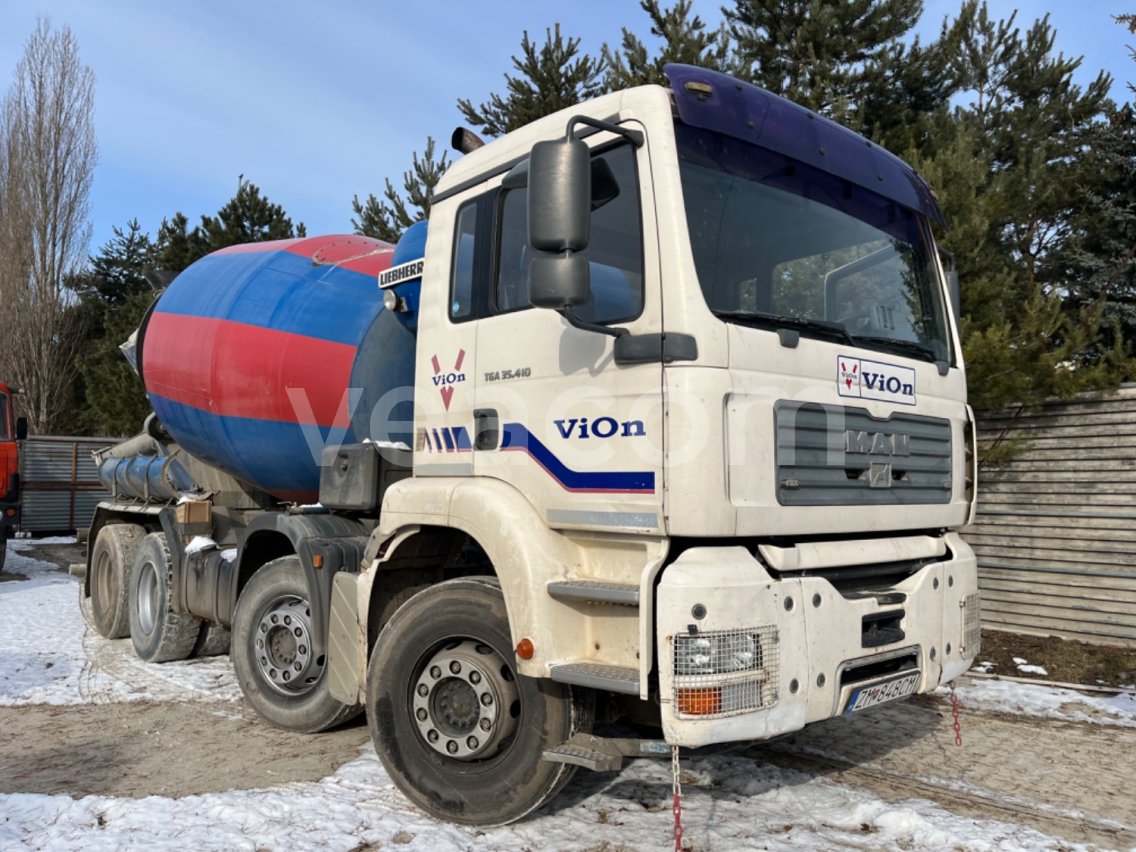 Aukcja internetowa: MAN  TGA 35.410 8X4